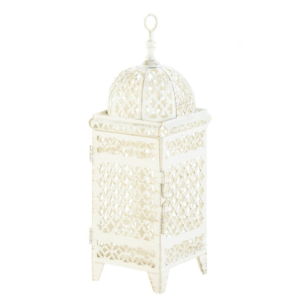 Quatrefoil Design Cutout Lantern