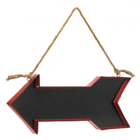 Red Arrow Chalk Message Board