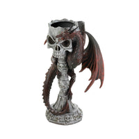 Red Dragon Candle Holder