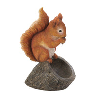 Red Squirrel Bird Feeder