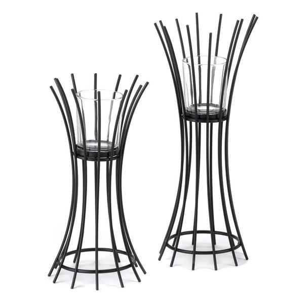 Reed Candle Holders Duo