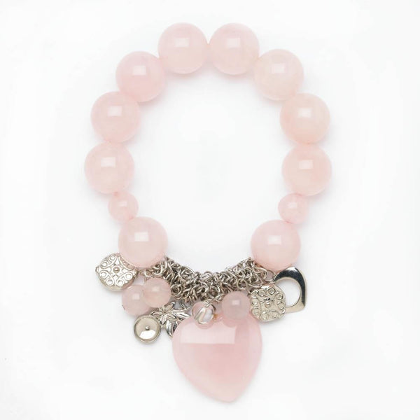 Rose Quartz Stretch Bracelet