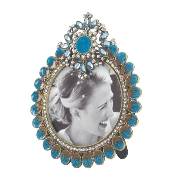 Royal Peacock Photo Frame