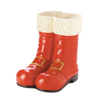 Santa Boots Decorative Vase