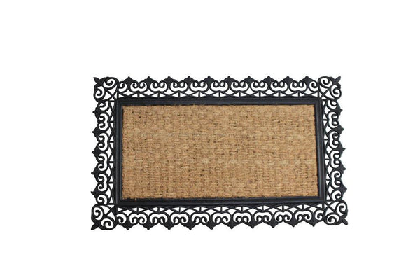 Scroll Design Welcome Mat