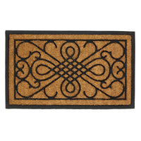 Scrollwork Design Entry Mat