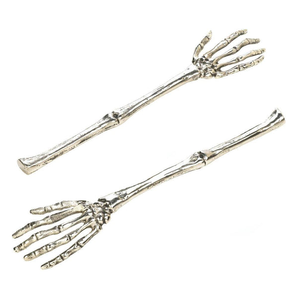 Skeleton Hands Serving Fork Set