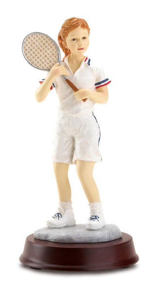 Tennis Girl Sports Figurine