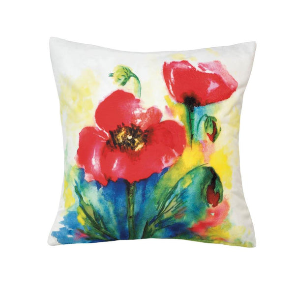 Tulip Watercolor Pillow