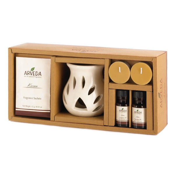 Walnut Vanilla Oil Warmer Set