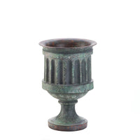 Weathered Pedestal Planter