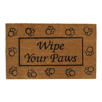 Wipe Your Paws Welcome Mat